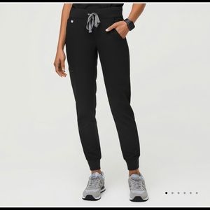 FIGS Zamora Jogger Black, XXS, regular length